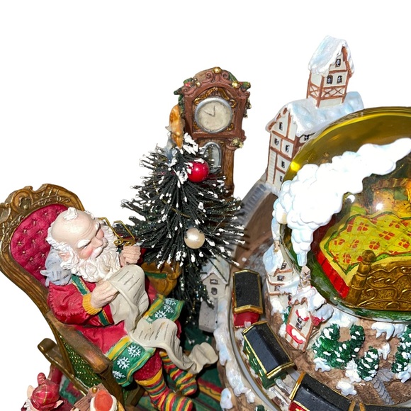 Grandeur Noel Christmas Musical Animated Water Globe Collectors Edition WORKS - Picture 14 of 15